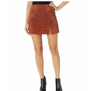 Blank NYC Suede Mini Skirt